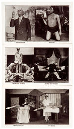 "RIPLEY'S BELIEVE IT OR NOT ODDITORIUM" 1934 CENTURY OF PROGRESS POSTCARD SET.