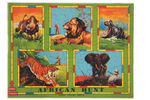 "TODDY" DRINK MIX "AFRICAN HUNT" PREMIUM PUZZLE.