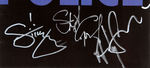 THE POLICE 2007/2008 FAREWELL TOUR PROGRAM SIGNED BY ALL THREE.