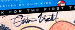 CHIP KIDD SIGNED PROMOTIONAL LOT OF 3.