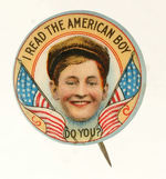 HAKE COLLECTION "I READ THE AMERICAN BOY - DO YOU?"