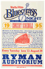 BLUEGRASS AND COUNTRY ARTISTS CONCERT POSTERS TRIO BY HATCH.