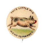 CUTE BUT TINY "THIS LITTLE PIG WENT TO MARKET."