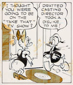 "DONALD DUCK" ORIGINAL 1967 AL TALIAFERRO DAILY COMIC STRIP ART.