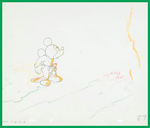 FANTASIA - SORCERER'S APPRENTICE PRODUCTION DRAWING FEATURING MICKEY MOUSE.