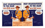 CHEYENNE/CLINT WALKER G.E. LIGHT BULB PROMOTION POSTERS/INSERTS.