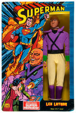 "SUPERMAN" LARGE SIZE BOXED MEGO FIGURE LOT OF TWO.