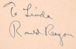 VINTAGE AUTOGRAPHED ALBUM W/108 SIGNATURES INCL. JAMES DEAN/RONALD REAGAN/GARY COOPER/PETER LORRE.