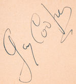 VINTAGE AUTOGRAPHED ALBUM W/108 SIGNATURES INCL. JAMES DEAN/RONALD REAGAN/GARY COOPER/PETER LORRE.