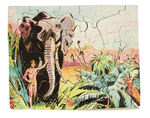 "TARZAN OF THE APES IN PICTURE PUZZLES" COMPLETE BOXED SET.