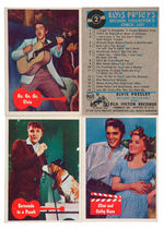 “ELVIS PRESLEY” TOPPS GUM CARD SET.