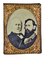 GREELEY – BROWN 1872 JUGATE WITH STRIKING HIGH CONTRAST IMAGES.