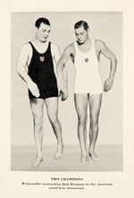 JOHNNY WEISSMULLER SWIMMING BOOK/PHOTOS.