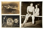 JOHNNY WEISSMULLER SWIMMING BOOK/PHOTOS.