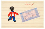 GOLLIWOG POST CARD LOT.