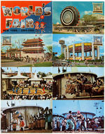 NEW YORK WORLD’S FAIR 1964-1965 EXTENSIVE 365 PIECE POSTCARD COLLECTION.