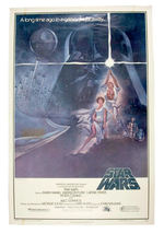 "STAR WARS" STYLE A ORIGINAL 1977 ONE-SHEET POSTER.