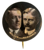 "WILSON AND MARSHALL" BLACK AND WHITE JUGATE BUTTON