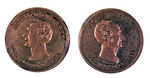 BELL AND EVERETT SCARCE 1860 MEDAL.