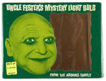 “THE ADDAMS FAMILY UNCLE FESTER’S MYSTERY LIGHT BULB” BOX ONLY.