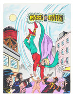 SHELDON MOLDOFF "GREEN LANTERN" SPECIALTY COLOR ORIGINAL ART.