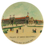 ST. LOUIS WORLD’S FAIR GROUP OF EIGHT MIRRORS FROM TWO DISTINCT SERIES.