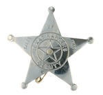 "DEPUTY/TALES OF THE TEXAS RANGER" PREMIUM BADGE.