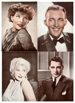 MOVIE STAR PREMIUM ALBUM (WITH PICTURES) AND BACK COVER FEATURING MICKEY MOUSE, POPEYE & OTHERS.