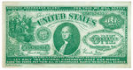 PROBABLE BUSINESS CARD OF MACERATED MONEY ORIGINATOR & GREENBACK PARTY ADVOCATE.