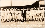 "1912 PENNANT WINNERS WALLA WALLA WASH." REAL PHOTO POSTCARD.