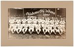 "OKLAHOMA CITY INDIANS 1940" PRESENTATION PHOTO W/PLAYER-MANAGER ROGERS HORNSBY HOF.