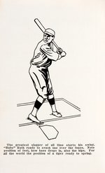 1934 “HOW TO RAISE YOUR BATTING AVERAGE” PREMIUM BOOKLET W/FAMOUS SLUGGERS.