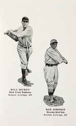 1934 “HOW TO RAISE YOUR BATTING AVERAGE” PREMIUM BOOKLET W/FAMOUS SLUGGERS.