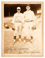 BUFFALO BISONS PITCHERS LEFTY WILLIAMS & LEO MANGUM SIGNED PHOTO.