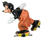 ROLLER SKATER MICKEY MOUSE LINE MAR WIND-UP TOY.