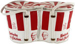 “KENTUCKY FRIED CHICKEN” AMERICAN AND CANADIAN DELIVERY BAG PAIR.