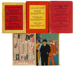 "DICK TRACY" FAST-ACTION BOOK SET.