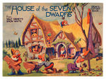 "THE HOUSE OF THE SEVEN DWARFS FROM WALT DISNEY'S SNOW WHITE DEAN'S CUT-OUT BOOK."