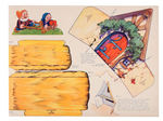 "THE HOUSE OF THE SEVEN DWARFS FROM WALT DISNEY'S SNOW WHITE DEAN'S CUT-OUT BOOK."