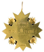 ORNATE AND EARLY SNOW SHOE AWARD METAL IN 10K GOLD.