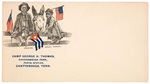 POOR BLACK CHILDREN "VIEWING DRESS PARADE" 1898 WAR ENVELOPE.