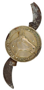 COIN KNIFE C. 1911-1914 PICTURING FAMOUS TROTTING HORSES "DAN PATCH" AND "DAZZLE PATCH."