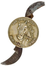 COIN KNIFE C. 1911-1914 PICTURING FAMOUS TROTTING HORSES "DAN PATCH" AND "DAZZLE PATCH."