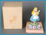 "ALICE IN WONDERLAND" BOXED WATCH.