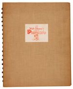 "WALT DISNEY'S VERSION OF PINOCCHIO" EXTREMELY LIMITED BOOK (AMERICAN EDITION).