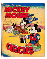 “MICKEY MOUSE CIRCUS” RARE ENGLISH HARDCOVER.