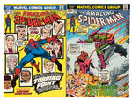 "THE AMAZING SPIDER-MAN" COMIC BOOK PAIR.