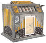 "THE CARDINAL" 1935 CAST METAL TRADE STIMULATOR MACHINE.