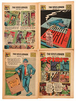 "THE SPIRIT" NEWSPAPER COMIC LOT.