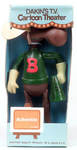 "BULLWINKLE/DAKIN'S TV CARTOON THEATER" FIGURE IN BOX.